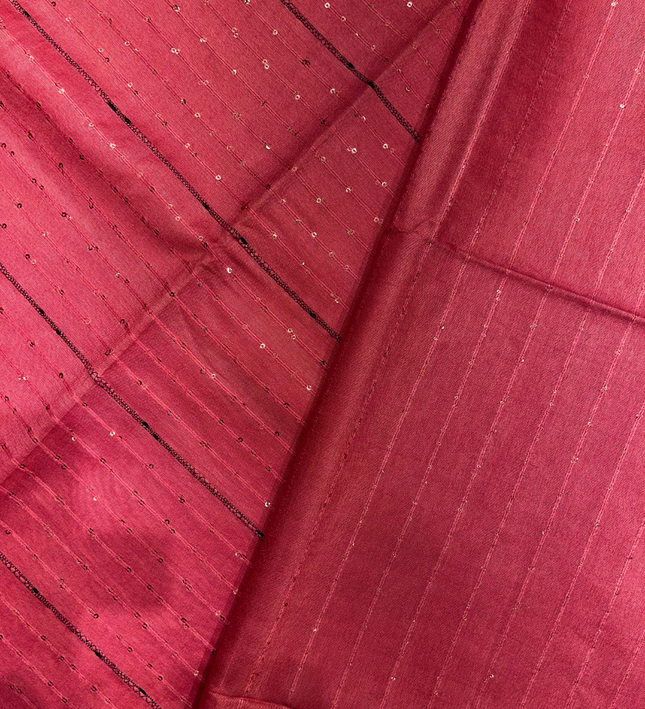 Baby Pink Bhagalpuri Silk Saree – Soft Pastel Handloom Elegance