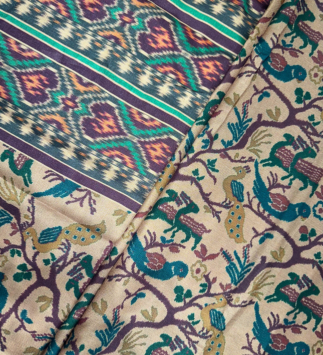 Linen- Figure Print