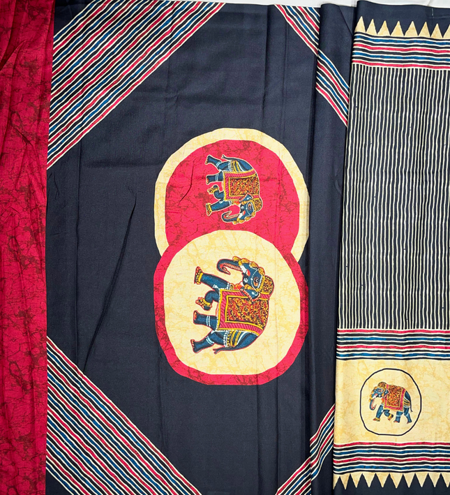 Khadi Printed Saree