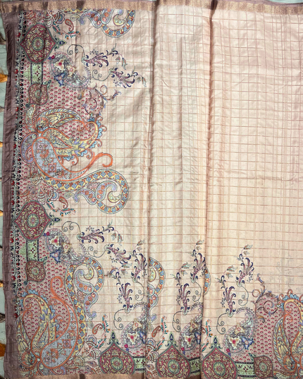 Khadi Print Saree