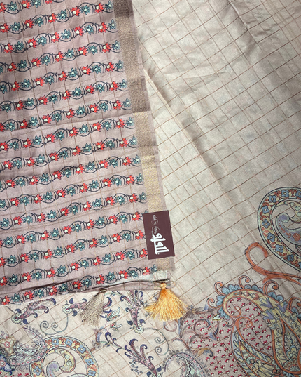 Khadi Print Saree