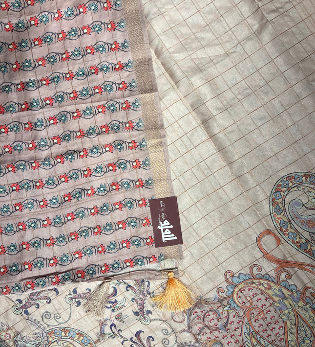 Khadi Print Saree
