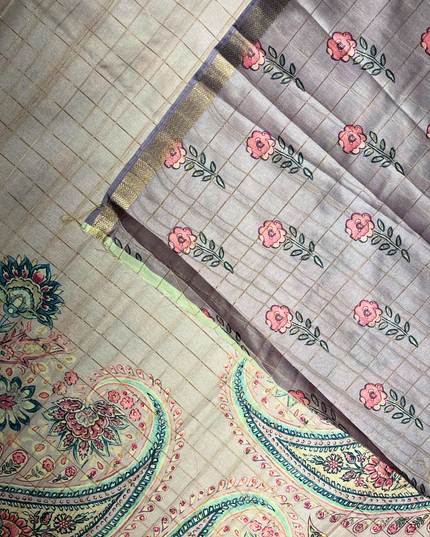 Khadi Print Saree