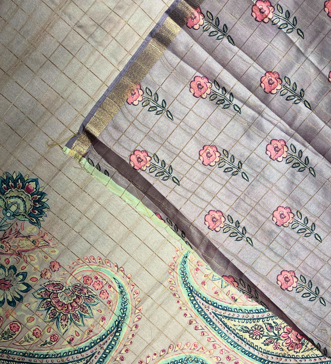 Khadi Print Saree