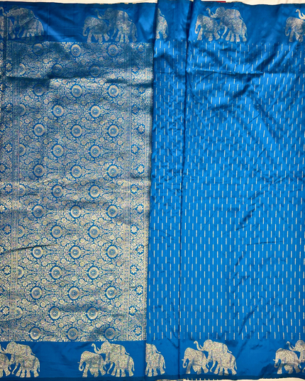 Soft Silk Borderless Saree