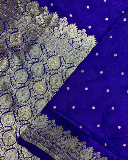 Raw Silk Zari Border Saree
